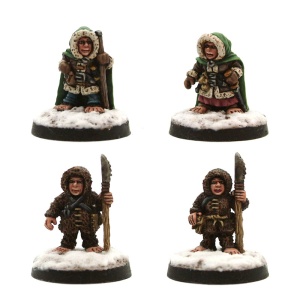 Winter Halflings - Pack 1