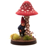 Gnomeling - Stonecrop and Mushroom